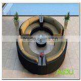 Aluminium Round Rattan Garden Furniture/Tarrington House Garden Furniture thumbnail-4
