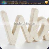 "WOSH"shape Sign Board Design With Distressing Methods thumbnail-2