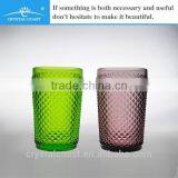 Wholesale Crystal Czech Republic Diamond Shape Wine Glass; Wedding Champagne Cup; Imitation Party Glassware thumbnail-4