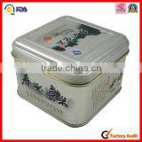 Hot Sale Tin Lovely Square Jewelly Tin Can thumbnail-4