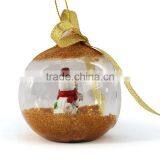 Clear Glass Material Christmas Decoration Ball thumbnail-3