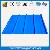 Galvanized Aluminium Metal Roof Wall Panel Sheet Single Layer Trapezoidal Tile Roll Forming Machine thumbnail-3