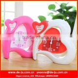 Lovely Gift Heart Shape Art Clock thumbnail-1