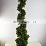 SJ1300120 Customization Plastic Boxwood Spiral Tree/decorative Topiary Tree thumbnail-3