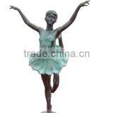 European Style Bronze Casting Angel Statue for Garden Decoration thumbnail-5