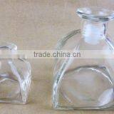 Square Bottom Clear Glass Jar thumbnail-2