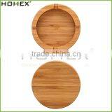 Bamboo Round Shape Cigar Ashtray Homex BSCI/Factory thumbnail-1