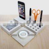 Contemporary Desk Accessories Concrete Desk Sets Tape Dispense thumbnail-2