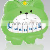 2015 Hot Sale Electronic Educational Musical Instrument Bear Shape Keyboard for Kids/ Popular Keyboard Learning Machine Toys thumbnail-2