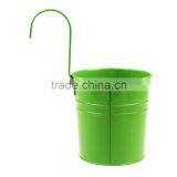Eco-friendly Colorful Hanging Metal Flower Pot thumbnail-3