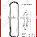 JINXIN OEM Stainless Steel Glass Door Handle Guangzhou Manufacturer thumbnail-2