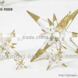 Acrylic Hanging North Star Christmas Tree Topper Ornament thumbnail-5