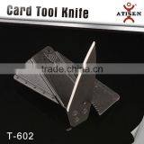 Folding Credit Card Knife With Stainless Steel Blade thumbnail-3