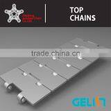 Flat Top Conveyor Chain Modular Plastic Belts Food Conveyor Beverage thumbnail-1