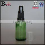 Hot Selling Wholesale 30ml Light Green Empty Hair Oil Glass Bottle Pump Cosmetics Screen Printing Hot Stamping Free Sample thumbnail-5