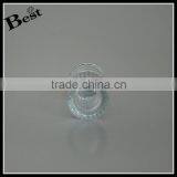 New Products Cosmetic Packaging 100ml Long Round Empty Crystal Bottle Glass Perfume Gold Aluminum Cap Bulk Buy From China thumbnail-2