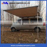 Off Road Awning Polycotton 4wd Car Top Side Awning With Roof Top Tent