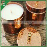 Tea Light Scented Candle in Copper Container thumbnail-4