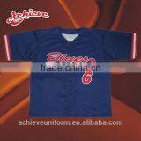 Custom Dry Fit Sublimation Jersey Softball Baseball Shirts thumbnail-4