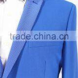 2015 New Tuxedo Slim Fit Suit for Man-fine Silk&polyester Kint Fabric for Collar thumbnail-4
