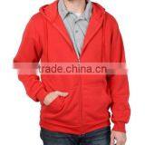 Men's Long Sleeve Fleece Lined Zip-up Hoodie thumbnail-3