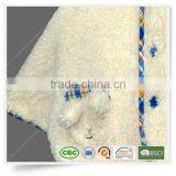 Fashion Baby White Winter Soft Amice Fur Cloak Coat for Children Warm Girls Outerwear thumbnail-2