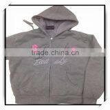 Factory Stock Wholesale Zip up Fleece Hoodies thumbnail-3