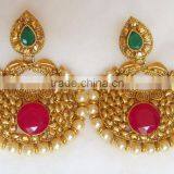 Gold Plated DANGLER Earrings thumbnail-3