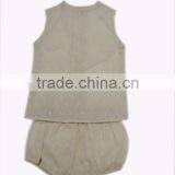 Sleevless Back Open Jhabla With Bloomer thumbnail-1