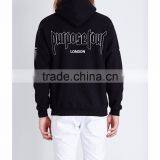 Oversized Fit Hoodies Long Sleeves Cotton Blends Fleece Logo Print Kangaroo Pocket Hoodies Ribbed thumbnail-2