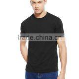 Soft Touch Black Plain t Shirt Men thumbnail-1