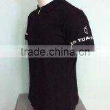 2016 JXY Golden Zipper Black T-shirt for Man thumbnail-2