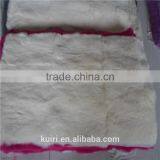 Rabbit Fur Plate, Dyed Chinchilla Color/Rabbit Fur Blank for Shoes,toy,collar and Trim thumbnail-2