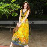 Z&M Maxi Beach Dress Ladies Sexy Transparent Dress Long Maxi Dress thumbnail-1