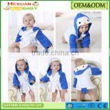 Hooded Animal Bathrobe Cartoon Baby Towel Character 10 thumbnail-2