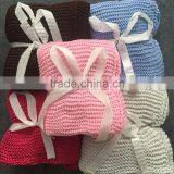 Free Shipping Soft Short Crochet Newborn Photography Props Newborn Baby Photo Prop Crochet Blanket (100*110cm) thumbnail-1