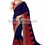 Designer Party Wear Sarees thumbnail-2