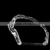 Optic Crystal Glass Blank Iceberg For Souvenirs Office Decoration JKC-0060 thumbnail-2