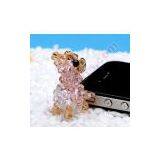 3d Beaded Duck 4mm Bicone Crystal Beads Animal Charm thumbnail-3