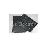 OEM Spill - Proof Apple , Ipad1 , Ipad 2 Leather Bluetooth Keyboard Case With Solar Panel
