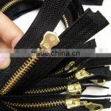 High Quality Metal Zipper 5# Brass Zippers for Garment Production thumbnail-3