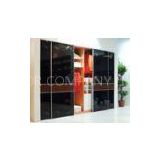 Modern Indoor Sinoy Black Lacquered Glass Waterproof With 3mm - 6mm Thickness