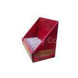 Corrugated Cardboard Countertop Displays Tabletop With Holes for Makeups , Nail Polish thumbnail-1