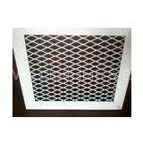Plastic Coating Decorative Mesh Panels , Low Carbon Steel Perforated Ceiling thumbnail-1
