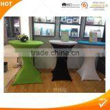 Cheap Round Base Cocktail Table Cover Spandex Stretch 60-90 Round Tablecloths