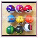 7cm Inventory Classic Anime Pikachu Kid Various Colors Pokeball Toy With Doll thumbnail-3