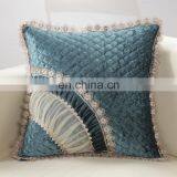 European Style Lace Pillow Sofa Emboridery Cushion Decorative Pillows thumbnail-3
