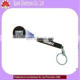 Black Light Torch Logo Projector Keychain Mini
