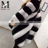 Hot Selling Women Genuine Fox Fur Coat Warm Beautiful Fashion Winter Cape Coat thumbnail-1