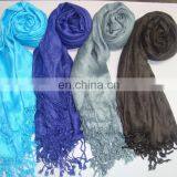 100% Viscose Pashmina Jacquard Shawl, Stoles 2017